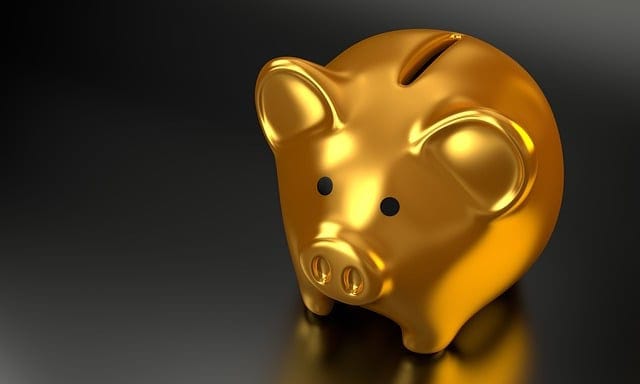 Una alcancía para ahorrar dinero